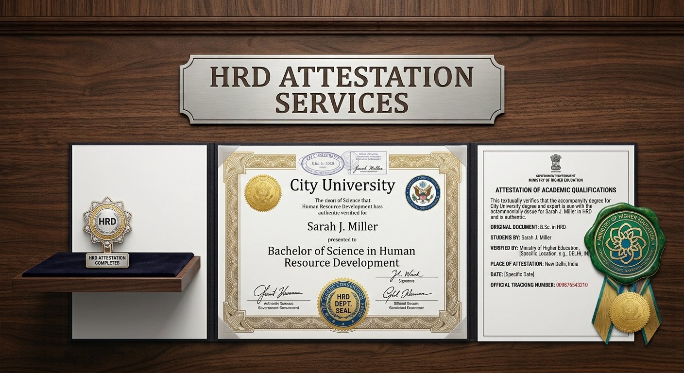 HRD Attestation Services - Fast and Reliable Document Attestation and Legalization in India